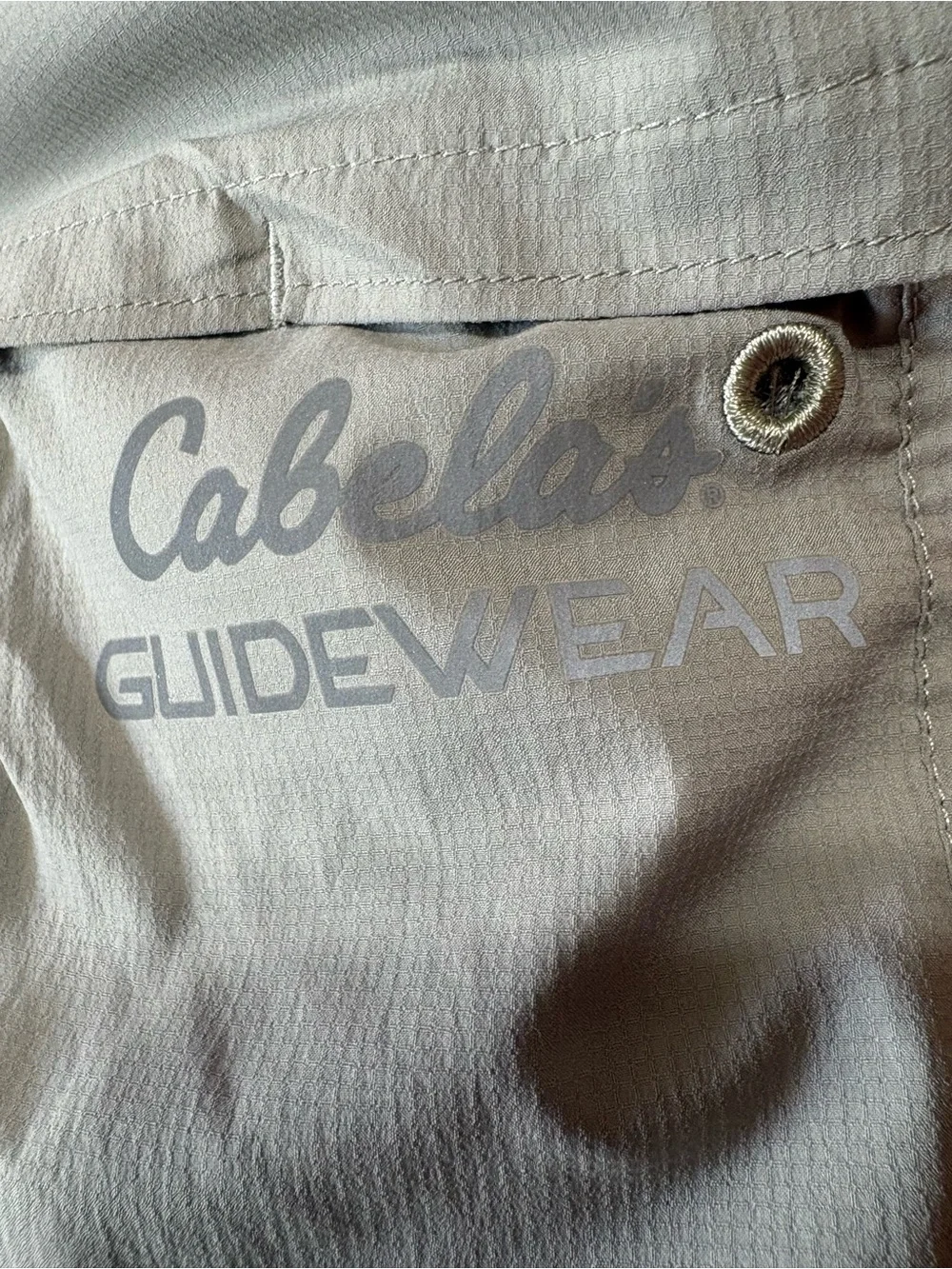 Cabela's Men's Light Gray Outdoor Shirt Jacket